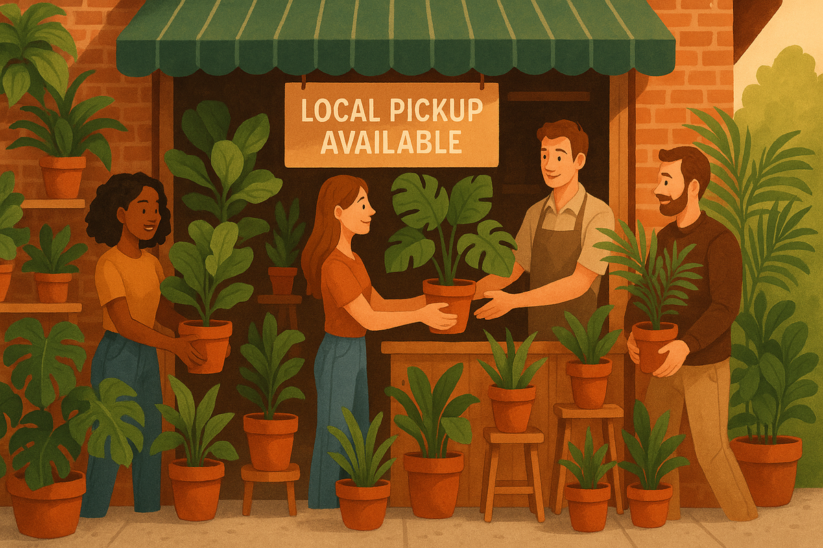 local pickup for plants